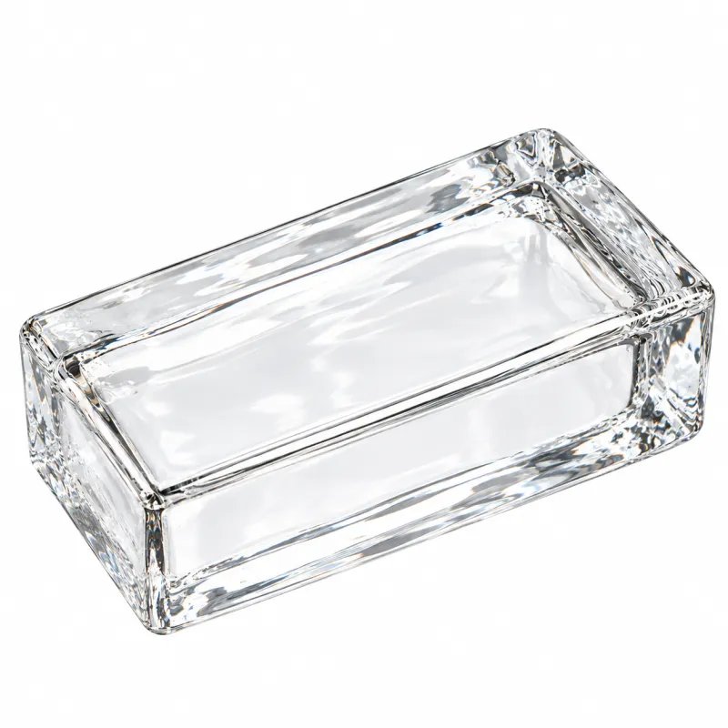 Clear Coloured Glass Bricks
